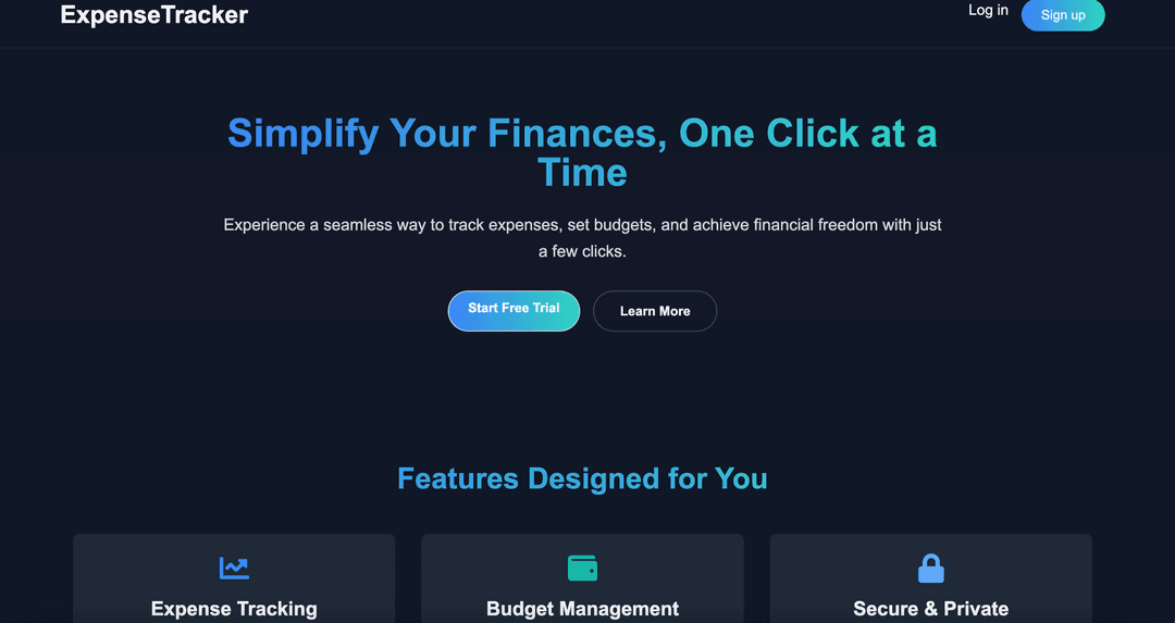 Expense Tracker